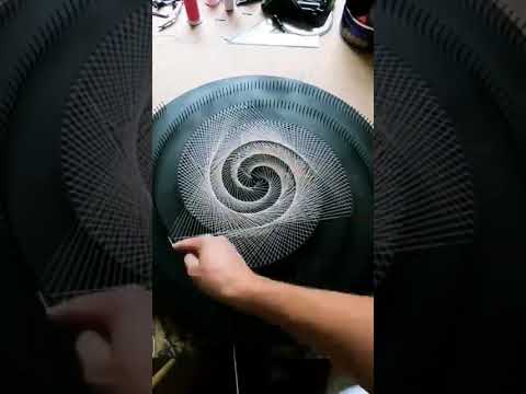 Sacred Geometry Hidden in String Art