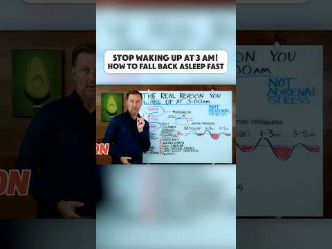 Why You Wake Up at 3AM (& How to Fall Back Asleep FAST)