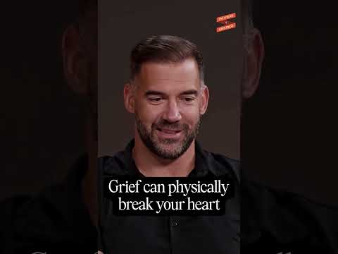 Grief can physically break your heart
