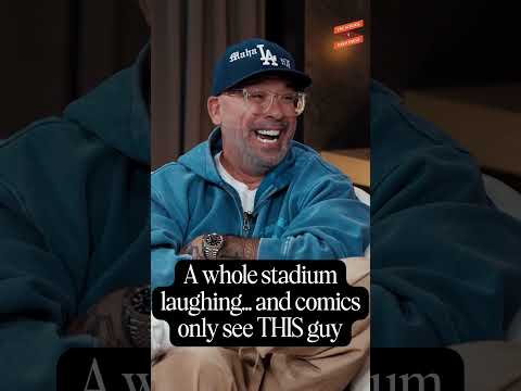 A whole stadium laughing except for…
