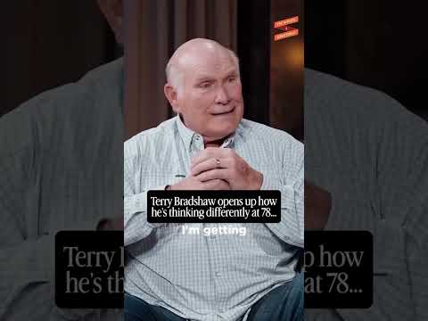 Terry Bradshaw open up how he’s thinking differently at 78…